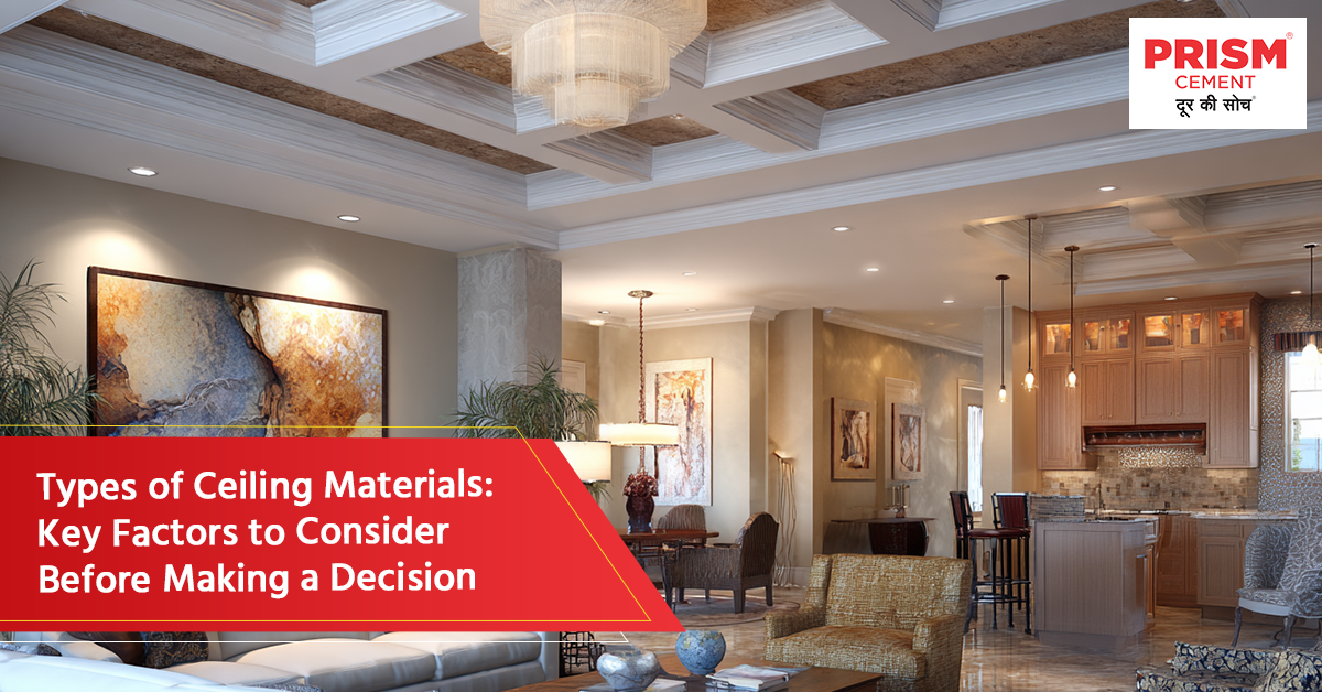 Types of Ceiling Materials